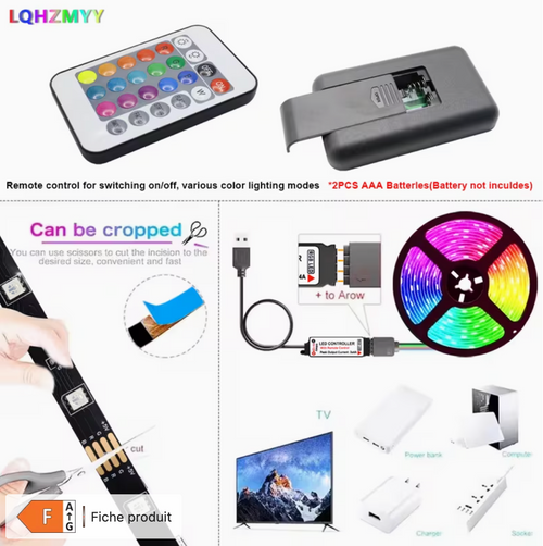 Bandes Lumineuses LED Intelligentes
