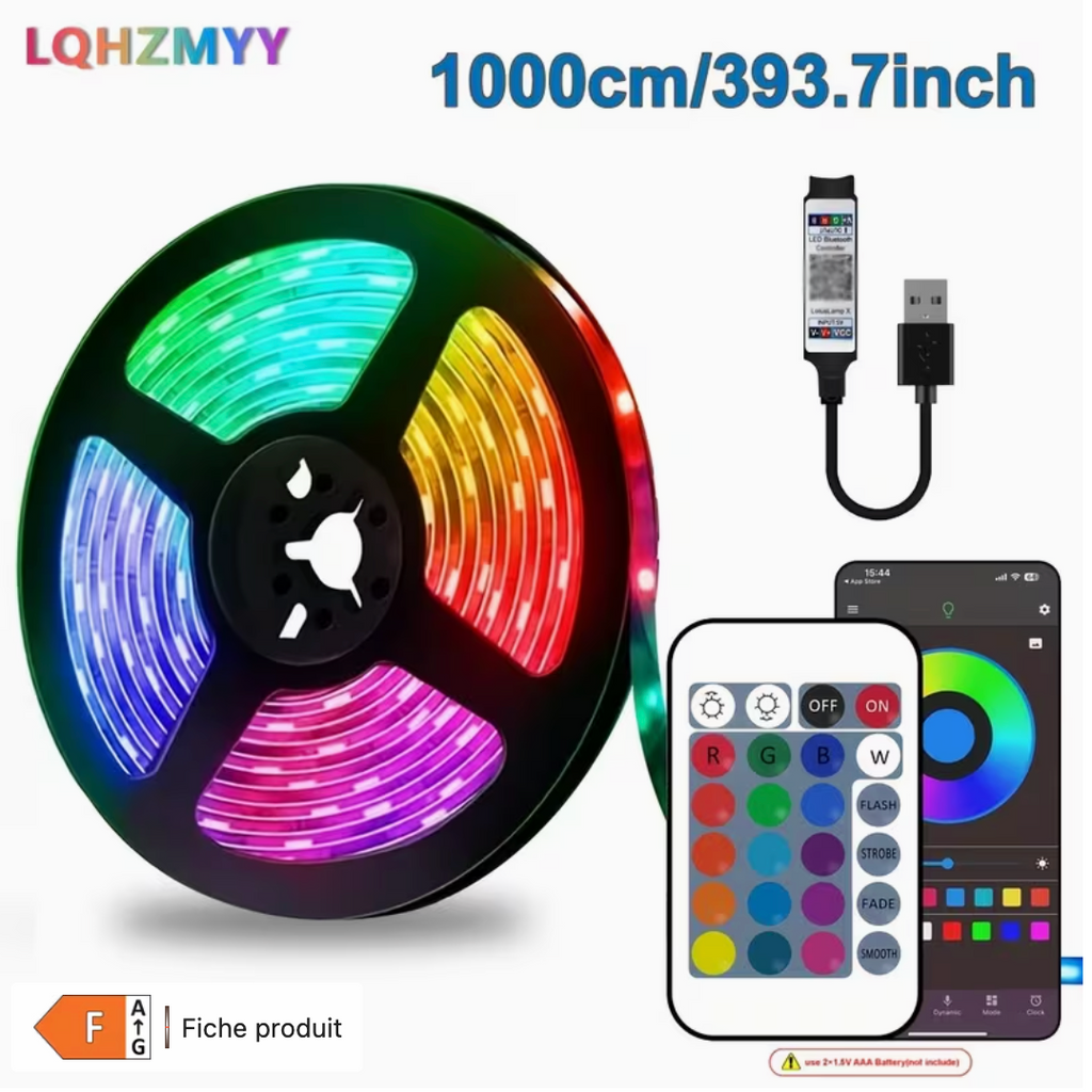 Bandes Lumineuses LED Intelligentes